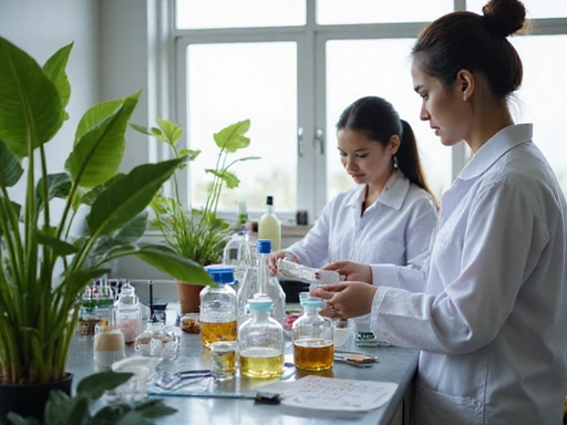 Altheriva team working in natural wellness laboratory with premium ingredients